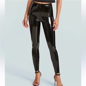 Commando Glossy Black Leggings